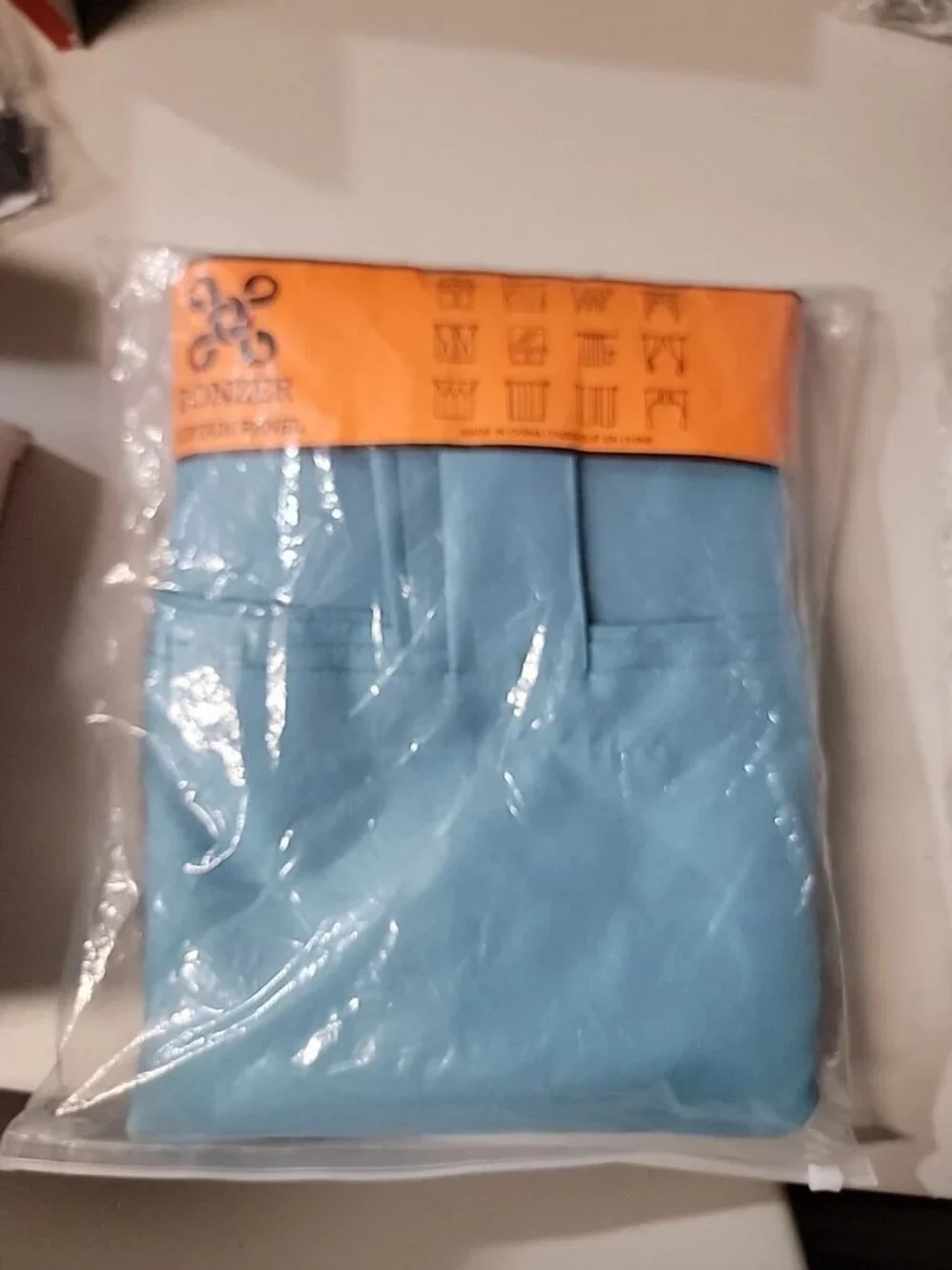 Bonzer Home Teal Hawaii Rings 100x108 In Window Curtain Panel (E2)